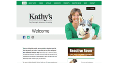 Desktop Screenshot of kathysdogtraining.com.au